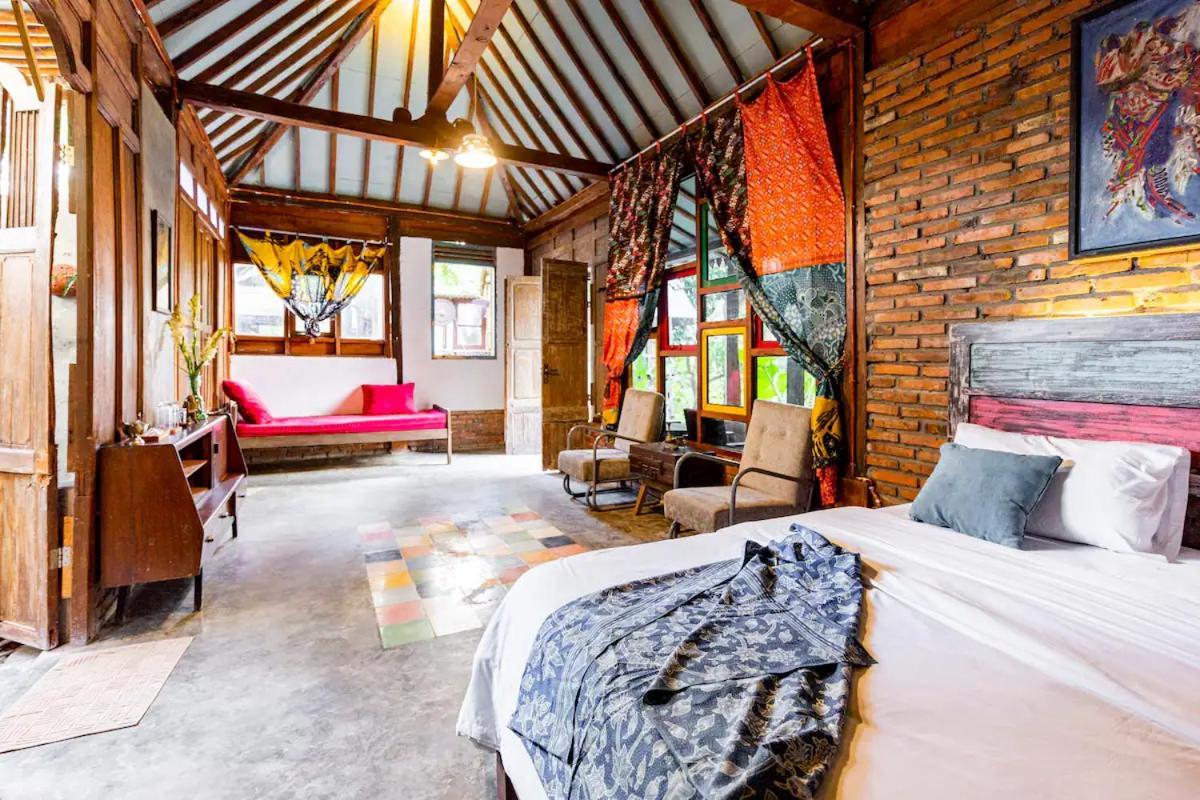Omah Dhalang, Ethnic Java House With Nature View Hotel Jarakan Buitenkant foto